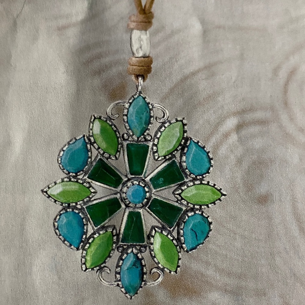 N2873 Kaleidoscope Necklace 18-20”